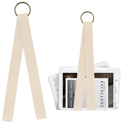 momgyaamz Porte Document Mural, Organisateur Mural pour Documents, Magazines et Dépliants, Rangement Suspendu, Porte Revue en Cuir, Porte Brochure Mural, trieur murale Beige, 1 Pièce - Publicité momgyaamz Porte Document Mural, Organisateur Mural pour Documents, Magazines et Dépliants, Rangement Suspendu, Porte Revue en Cuir, Porte Brochure Mural, trieur murale Beige, 1 Pièce - Publicité