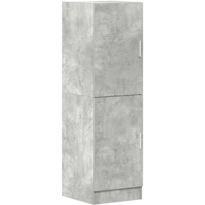 vidaXL Armoire de cuisine gris béton 38x41,5x131,5 cm bois ingénierie - Publicité vidaXL Armoire de cuisine gris béton 38x41,5x131,5 cm bois ingénierie - Publicité