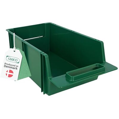Raaco Bac Plastique 6-1100, Bac de Rangement Plastique Empilable, 37,5 x 21 x 13,6 cm, Parfait pour Étagères de 31 cm, Capacité 10 kg, Boite Rangement Atelier et Boite Empilable Rangement - Publicité Raaco Bac Plastique 6-1100, Bac de Rangement Plastique Empilable, 37,5 x 21 x 13,6 cm, Parfait pour Étagères de 31 cm, Capacité 10 kg, Boite Rangement Atelier et Boite Empilable Rangement - Publicité