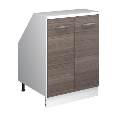 Vicco Meuble sous Pente R-Line, Gris Noble, 60cm 2 Portes, 60 cm de Profondeur, pour Une Combinaison Libre au Sein de systèmes de Cuisine modulaires - Publicité Vicco Meuble sous Pente R-Line, Gris Noble, 60cm 2 Portes, 60 cm de Profondeur, pour Une Combinaison Libre au Sein de systèmes de Cuisine modulaires - Publicité