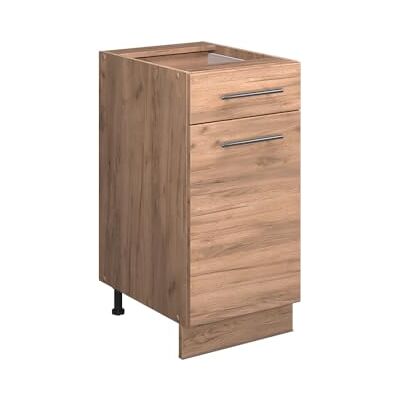 Vicco Meuble Cuisine Fame-Line, Chêne de Force doré, 40cm sans PT, à Combiner avec d'autres modules de la série Fame-Line - Publicité Vicco Meuble Cuisine Fame-Line, Chêne de Force doré, 40cm sans PT, à Combiner avec d'autres modules de la série Fame-Line - Publicité