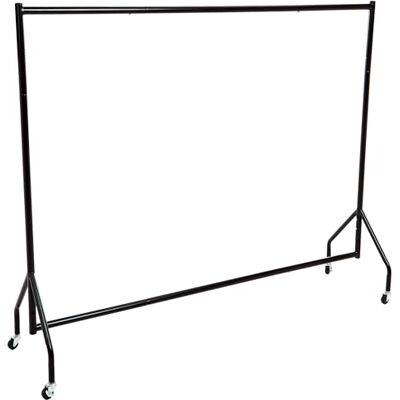 Amazon Basics Tringle pour vêtements Noir 1,82 x 1,52 m - Publicité Amazon Basics Tringle pour vêtements Noir 1,82 x 1,52 m - Publicité