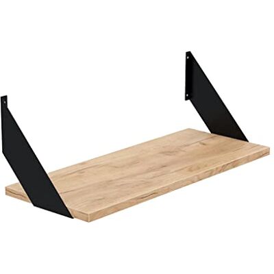 AKKE Flat Étagère Suspendue Flat Étagère Murale Moderne Chambre d'enfant Cuisine Salon Salle de Bains Loft Bureau Étagères Murs Étagère de Cuisine Bibliothèque Craft d'or 50x20cm - Publicité AKKE Flat Étagère Suspendue Flat Étagère Murale Moderne Chambre d'enfant Cuisine Salon Salle de Bains Loft Bureau Étagères Murs Étagère de Cuisine Bibliothèque Craft d'or 50x20cm - Publicité