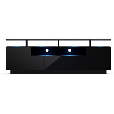blumfeldt Meuble TV Bois LED, Meuble Télé 150 cm, Design Moderne Multicolore, Rangement Salon-Chambre - Publicité blumfeldt Meuble TV Bois LED, Meuble Télé 150 cm, Design Moderne Multicolore, Rangement Salon-Chambre - Publicité