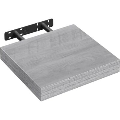 WOLTU Etagere Murale, Etagere, Étagère Murale Bois pour Salon, Cuisine, Chambre, Salle de Bain 25x22.9x3.8cm, Gris Chêne RG9365grei - Publicité WOLTU Etagere Murale, Etagere, Étagère Murale Bois pour Salon, Cuisine, Chambre, Salle de Bain 25x22.9x3.8cm, Gris Chêne RG9365grei - Publicité