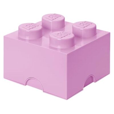 Lego Room Copenhagen-40031738 Brique de Rangement empilable 4-Collection Design, 40031738, Light Purple, 25 x 18 x 25 cm - Publicité Lego Room Copenhagen-40031738 Brique de Rangement empilable 4-Collection Design, 40031738, Light Purple, 25 x 18 x 25 cm - Publicité