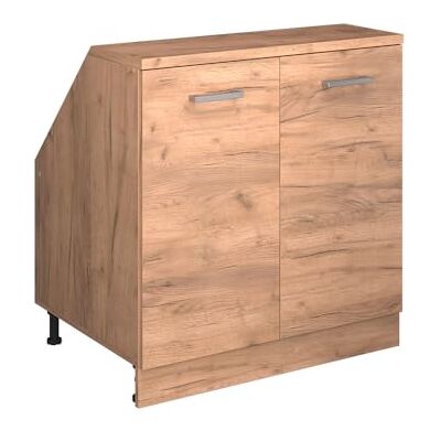 Vicco Meuble sous Pente R-Line, Chêne de Force doré, 80cm 2 Portes, 60 cm de Profondeur, pour Une Combinaison Libre au Sein de systèmes de Cuisine modulaires - Publicité Vicco Meuble sous Pente R-Line, Chêne de Force doré, 80cm 2 Portes, 60 cm de Profondeur, pour Une Combinaison Libre au Sein de systèmes de Cuisine modulaires - Publicité