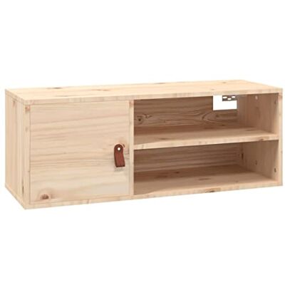 vidaXL Armoire Murale Armoire Suspendue Centre de Divertissement Flottante Salon Salle de Séjour Intérieur 80x30x30 cm Bois de Pin Massif - Publicité vidaXL Armoire Murale Armoire Suspendue Centre de Divertissement Flottante Salon Salle de Séjour Intérieur 80x30x30 cm Bois de Pin Massif - Publicité