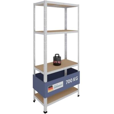 SHELFPLAZA - HOME - 180x80x40 cm - 4 étagères - Storage rack - Publicité SHELFPLAZA - HOME - 180x80x40 cm - 4 étagères - Storage rack - Publicité