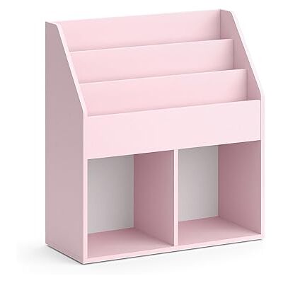 Vicco Bibliothèque Enfant Luigi, Rose, 72x79cm sans boîtes Pliantes, combinable pour Le Rangement de Livres et de Jouets - Publicité Vicco Bibliothèque Enfant Luigi, Rose, 72x79cm sans boîtes Pliantes, combinable pour Le Rangement de Livres et de Jouets - Publicité