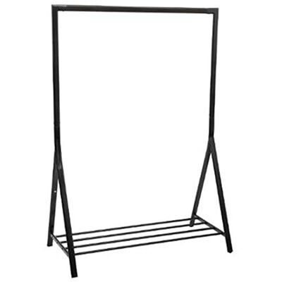 PEGANE Portant à vêtements avec Support à Chaussures L.117 x P.59 x H.165 cm - Publicité PEGANE Portant à vêtements avec Support à Chaussures L.117 x P.59 x H.165 cm - Publicité