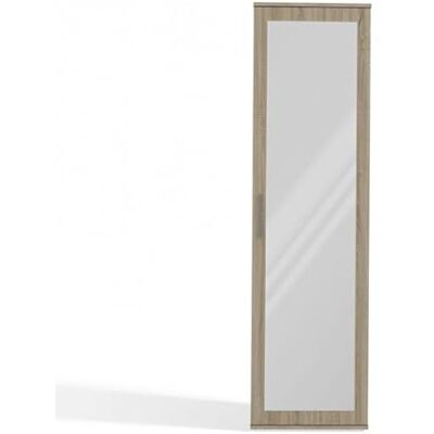 CDF Armoire d'Entrée avec Miroir Chêne Sonoma – Tringle Vêtements Penderie 2 Étagères Porte Réversible – Meuble Couloir Dressing Rangement Vestes Chaussures Vestiaire Sangle Anti-Basculement 35x50x180 - Publicité CDF Armoire d'Entrée avec Miroir Chêne Sonoma – Tringle Vêtements Penderie 2 Étagères Porte Réversible – Meuble Couloir Dressing Rangement Vestes Chaussures Vestiaire Sangle Anti-Basculement 35x50x180 - Publicité