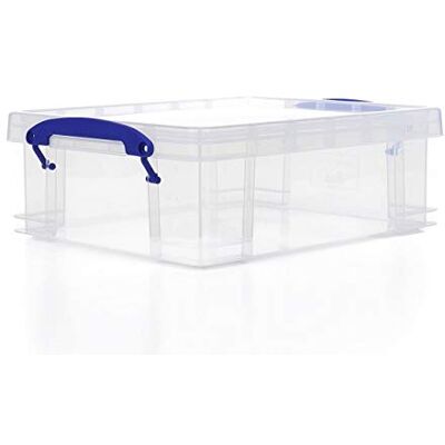 Archivo 2000 REALLY USE BOX Boîte de rangement 0,20 litre (L)120 x (P)85 x (H)45 mm transparent Incolore - Publicité Archivo 2000 REALLY USE BOX Boîte de rangement 0,20 litre (L)120 x (P)85 x (H)45 mm transparent Incolore - Publicité