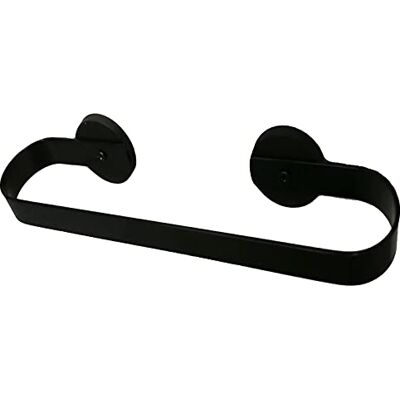 Pmsanzay Barre Porte-Serviettes Magnétique Aimants Puissants Noir Métal Autocollante - Publicité Pmsanzay Barre Porte-Serviettes Magnétique Aimants Puissants Noir Métal Autocollante - Publicité