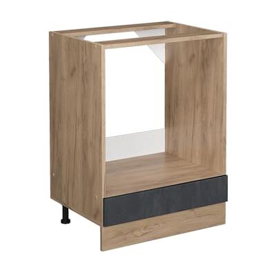 Vicco Meuble pour Four R-Line, Béton Noir, 60cm sans PT, pour Une Combinaison Libre au Sein de systèmes de Cuisine modulaires - Publicité Vicco Meuble pour Four R-Line, Béton Noir, 60cm sans PT, pour Une Combinaison Libre au Sein de systèmes de Cuisine modulaires - Publicité