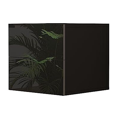 Vicco Table de Chevet Sofie, Noir Haute Brillance, 49.6x51.2cm, pour Le Rangement d’Objets du Quotidien et combinable - Publicité Vicco Table de Chevet Sofie, Noir Haute Brillance, 49.6x51.2cm, pour Le Rangement d’Objets du Quotidien et combinable - Publicité