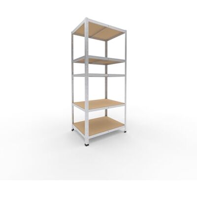 Shelfplaza HOME 180x80x60 cm - 5 niveaux - Étagère métallique - Publicité Shelfplaza HOME 180x80x60 cm - 5 niveaux - Étagère métallique - Publicité