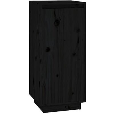 vidaXL Armoire à Chaussures Range-Chaussures Etagère de Rangement Meuble Organisateur Entrée Couloir Noir 35x35x80 cm Bois de Pin Massif - Publicité vidaXL Armoire à Chaussures Range-Chaussures Etagère de Rangement Meuble Organisateur Entrée Couloir Noir 35x35x80 cm Bois de Pin Massif - Publicité