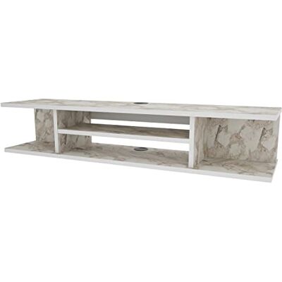 Decorotika - Pivot Floating TV Stand - 50 pouces - TV Support - Publicité Decorotika - Pivot Floating TV Stand - 50 pouces - TV Support - Publicité