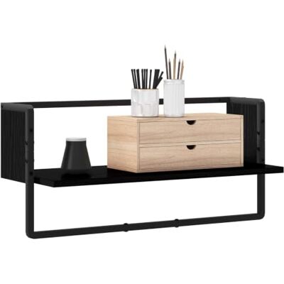 vidaXL Étagère Murale Montage Mural Chêne Noir 65 x 25 x 30 cm, Salon, Étagère Murale, Rangements Rectangulaires, Bois Ingénierie, Style Minimaliste, Organisateur Maison - Publicité vidaXL Étagère Murale Montage Mural Chêne Noir 65 x 25 x 30 cm, Salon, Étagère Murale, Rangements Rectangulaires, Bois Ingénierie, Style Minimaliste, Organisateur Maison - Publicité