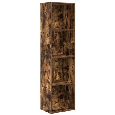 vidaXL Bibliothèque chêne fumé 40x30x152 cm Bois d'ingénierie, étagère, étagère à Livres, Support de Livre, Armoire de Rangement, étagère de Rangement - Publicité vidaXL Bibliothèque chêne fumé 40x30x152 cm Bois d'ingénierie, étagère, étagère à Livres, Support de Livre, Armoire de Rangement, étagère de Rangement - Publicité