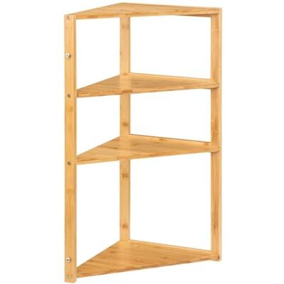 5 five simply smart 5Five Etagère d'angle Bambou 3 Niveaux Lab'n Modul Bambou - Publicité 5 five simply smart 5Five Etagère d'angle Bambou 3 Niveaux Lab'n Modul Bambou - Publicité