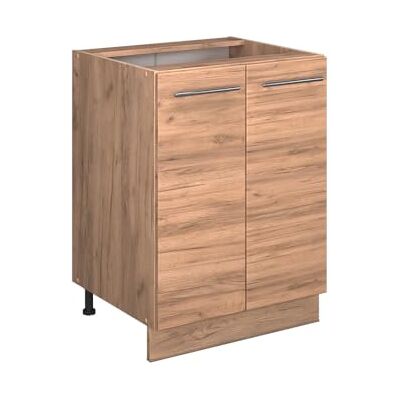 Vicco Meuble Bas de Cuisine Fame-Line, Chêne de Force doré, 60cm sans PT, à Combiner avec d'autres modules de la série Fame-Line - Publicité Vicco Meuble Bas de Cuisine Fame-Line, Chêne de Force doré, 60cm sans PT, à Combiner avec d'autres modules de la série Fame-Line - Publicité