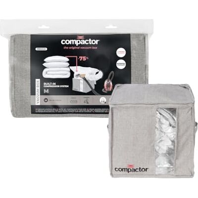 COMPACTOR - Custodia sottovuoto - Gris - Storage bag - Publicité COMPACTOR - Custodia sottovuoto - Gris - Storage bag - Publicité