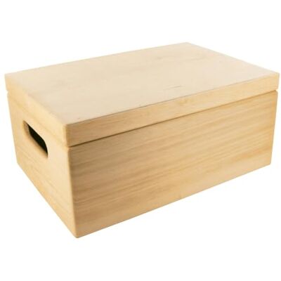 MÉGACRÉA MegaCrea DIY Boite Rangement en Bois 29,5 x 19 x 13 cm Person - Publicité MÉGACRÉA MegaCrea DIY Boite Rangement en Bois 29,5 x 19 x 13 cm Person - Publicité