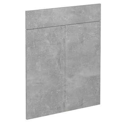 Vicco Façade de Cuisine R-Line, Béton, 59.6x70.8cm façade de Meuble pour Meuble Bas à tiroirs, adapté aux armoires de Cuisine R-Line pour Une Installation Facile - Publicité Vicco Façade de Cuisine R-Line, Béton, 59.6x70.8cm façade de Meuble pour Meuble Bas à tiroirs, adapté aux armoires de Cuisine R-Line pour Une Installation Facile - Publicité
