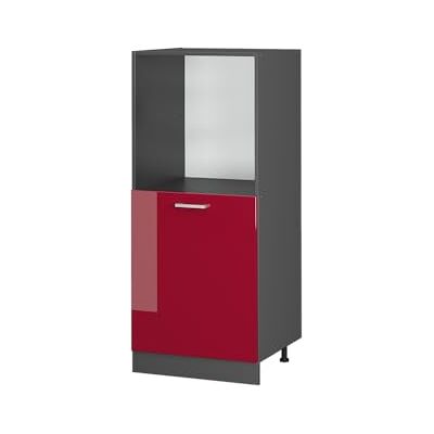 Vicco Meuble pour Four R-Line, Rouge Brillant, 60cm, pour Une Combinaison Libre au Sein de systèmes de Cuisine modulaires - Publicité Vicco Meuble pour Four R-Line, Rouge Brillant, 60cm, pour Une Combinaison Libre au Sein de systèmes de Cuisine modulaires - Publicité