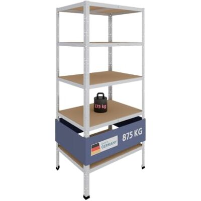 Shelfplaza HOME 180x80x60 cm - 5 niveaux - Étagère métallique - Publicité Shelfplaza HOME 180x80x60 cm - 5 niveaux - Étagère métallique - Publicité