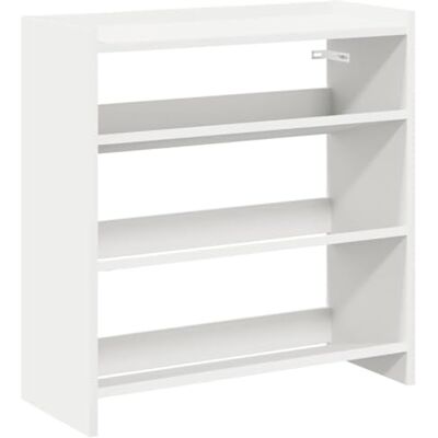 vidaXL Étagère à Chaussures Blanc 60x25x62 cm Bois d'ingénierie, Rangement de Chaussures, Armoire de Rangement de Chaussures, Placard à Chaussures - Publicité vidaXL Étagère à Chaussures Blanc 60x25x62 cm Bois d'ingénierie, Rangement de Chaussures, Armoire de Rangement de Chaussures, Placard à Chaussures - Publicité