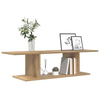 vidaXL Ensemble Meuble TV Marron 103 x 30 x 26,5 cm Bois d'ingénierie, Meuble Mural Rustique pour Le Salon, Gain de Place, Centre de Divertissement, Solution de Rangement Moderne - Publicité vidaXL Ensemble Meuble TV Marron 103 x 30 x 26,5 cm Bois d'ingénierie, Meuble Mural Rustique pour Le Salon, Gain de Place, Centre de Divertissement, Solution de Rangement Moderne - Publicité
