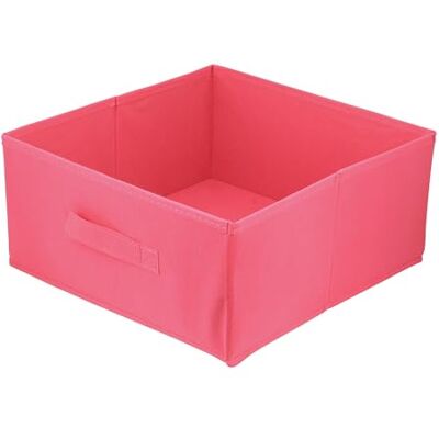 lavita Boîte de rangement en tissu Boîtes de rangement pliantes 31 x 31 x 15 cm Tiroir Boîte de rangement Tiroir Systèmes de rangement pour les vêtements 1 pièce (rose foncé) - Publicité lavita Boîte de rangement en tissu Boîtes de rangement pliantes 31 x 31 x 15 cm Tiroir Boîte de rangement Tiroir Systèmes de rangement pour les vêtements 1 pièce (rose foncé) - Publicité