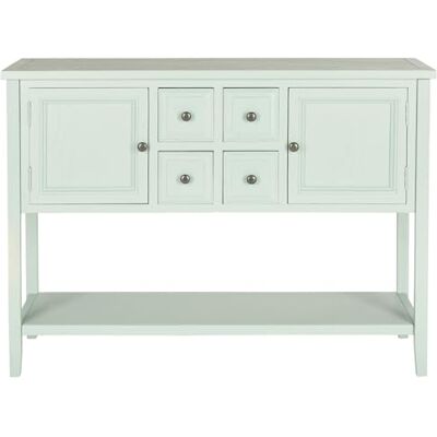 Safavieh EUH6517H Tonnelle Buffet Bois Céladon 116 x 38 x 86,36 cm - Publicité Safavieh EUH6517H Tonnelle Buffet Bois Céladon 116 x 38 x 86,36 cm - Publicité