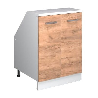 Vicco Meuble sous Pente R-Line, Chêne de Force doré, 60cm 2 Portes, 60 cm de Profondeur, pour Une Combinaison Libre au Sein de systèmes de Cuisine modulaires - Publicité Vicco Meuble sous Pente R-Line, Chêne de Force doré, 60cm 2 Portes, 60 cm de Profondeur, pour Une Combinaison Libre au Sein de systèmes de Cuisine modulaires - Publicité