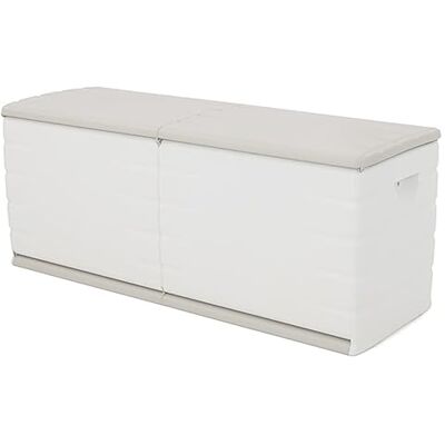 PEGANE Coffre de Rangement 450L intérieur/extérieur Coloris Beige Longueur 153 x Profondeur 53 x Hauteur 61 cm - Publicité PEGANE Coffre de Rangement 450L intérieur/extérieur Coloris Beige Longueur 153 x Profondeur 53 x Hauteur 61 cm - Publicité