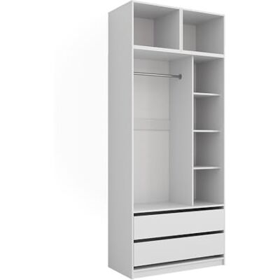 Vicco Armoire Elmo, Blanc, 50x40cm Lot de 3pour Un Rangement Flexible des vêtements Les Plus Divers - Publicité Vicco Armoire Elmo, Blanc, 50x40cm Lot de 3pour Un Rangement Flexible des vêtements Les Plus Divers - Publicité