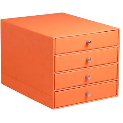 Rhodia 318964C Trieur 4 Tiroirs Tangerine 24,8 x 32,7 x 22,8 cm Piqûres Sellier Orange Extérieur Simili Cuir Collection Home Office rama Organisation de Bureau & Rangement Design - Publicité Rhodia 318964C Trieur 4 Tiroirs Tangerine 24,8 x 32,7 x 22,8 cm Piqûres Sellier Orange Extérieur Simili Cuir Collection Home Office rama Organisation de Bureau & Rangement Design - Publicité