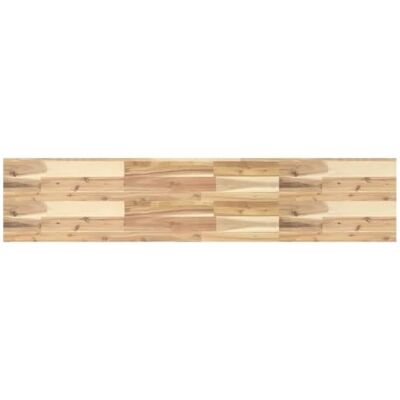 vidaXL Étagère Flottante 120x30x4 cm Bois d'acacia Massif Non traité, étagère Murale, Planche d'étagère, étagère Murale de Salle de Bain - Publicité vidaXL Étagère Flottante 120x30x4 cm Bois d'acacia Massif Non traité, étagère Murale, Planche d'étagère, étagère Murale de Salle de Bain - Publicité