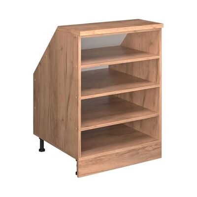 Vicco Meuble sous Pente R-Line, Chêne de Force doré, 60cm 4 Compartiments, 60 cm de Profondeur, pour Une Combinaison Libre au Sein de systèmes de Cuisine modulaires - Publicité Vicco Meuble sous Pente R-Line, Chêne de Force doré, 60cm 4 Compartiments, 60 cm de Profondeur, pour Une Combinaison Libre au Sein de systèmes de Cuisine modulaires - Publicité