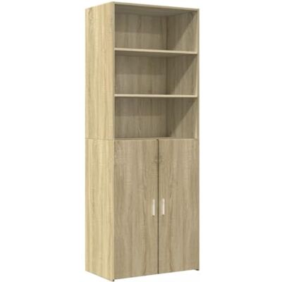 Helloshop26 Buffet bahut Commode Armoire Meuble de Rangement Organisateur Cuisine Salle de séjour Salon Haut Sonoma 70 x 42,5 x 185 cm Bois d'ingénierie Marron 02_0034205 - Publicité Helloshop26 Buffet bahut Commode Armoire Meuble de Rangement Organisateur Cuisine Salle de séjour Salon Haut Sonoma 70 x 42,5 x 185 cm Bois d'ingénierie Marron 02_0034205 - Publicité