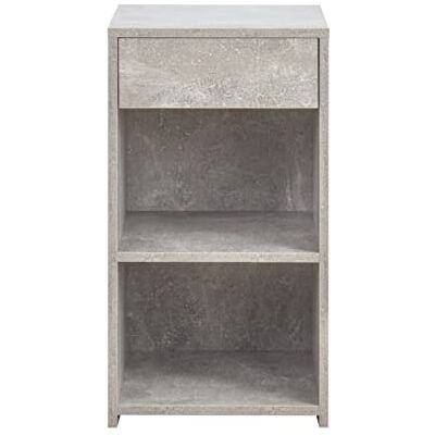 VDD Table de Chevet Meuble d'entrée Hauteur 65 cm Couleur béton Gris - Publicité VDD Table de Chevet Meuble d'entrée Hauteur 65 cm Couleur béton Gris - Publicité