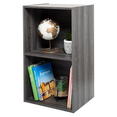 IRIS OHYAMA - Meuble de rangement avec 2 étagères - Grande capacité - Style moderne - Publicité IRIS OHYAMA - Meuble de rangement avec 2 étagères - Grande capacité - Style moderne - Publicité