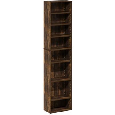 Furinno Indo Étagère À DVD, Étagère À CD À 8 Niveaux, Meuble De Rangement Multimédia, pour Salon Ou Bureau, Pin Ambré - Publicité Furinno Indo Étagère À DVD, Étagère À CD À 8 Niveaux, Meuble De Rangement Multimédia, pour Salon Ou Bureau, Pin Ambré - Publicité