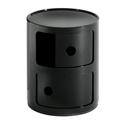 Kartell Componibili 2 Conteneur Noir/matière Plastique ABS - Publicité Kartell Componibili 2 Conteneur Noir/matière Plastique ABS - Publicité