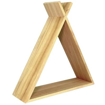 MÉGACRÉA Etagère tipi en Bois 35 x 35 x 10 cm MegaCrea DI - Publicité MÉGACRÉA Etagère tipi en Bois 35 x 35 x 10 cm MegaCrea DI - Publicité