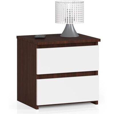 Home Collective Commode à 2 tiroirs Pour chambre à coucher, couloir, salon Avec tiroirs 40 cm de large et 40 cm de haut En bois Blanc venge Buffet multi-usages Armoire étroite - Publicité Home Collective Commode à 2 tiroirs Pour chambre à coucher, couloir, salon Avec tiroirs 40 cm de large et 40 cm de haut En bois Blanc venge Buffet multi-usages Armoire étroite - Publicité