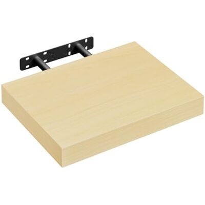 WOLTU Etagere Murale, Etagere, Étagère Murale Bois pour Salon, Cuisine, Chambre, Salle de Bain 30x22.9x3.8cm, Jaune Chêne RG9371kei - Publicité WOLTU Etagere Murale, Etagere, Étagère Murale Bois pour Salon, Cuisine, Chambre, Salle de Bain 30x22.9x3.8cm, Jaune Chêne RG9371kei - Publicité